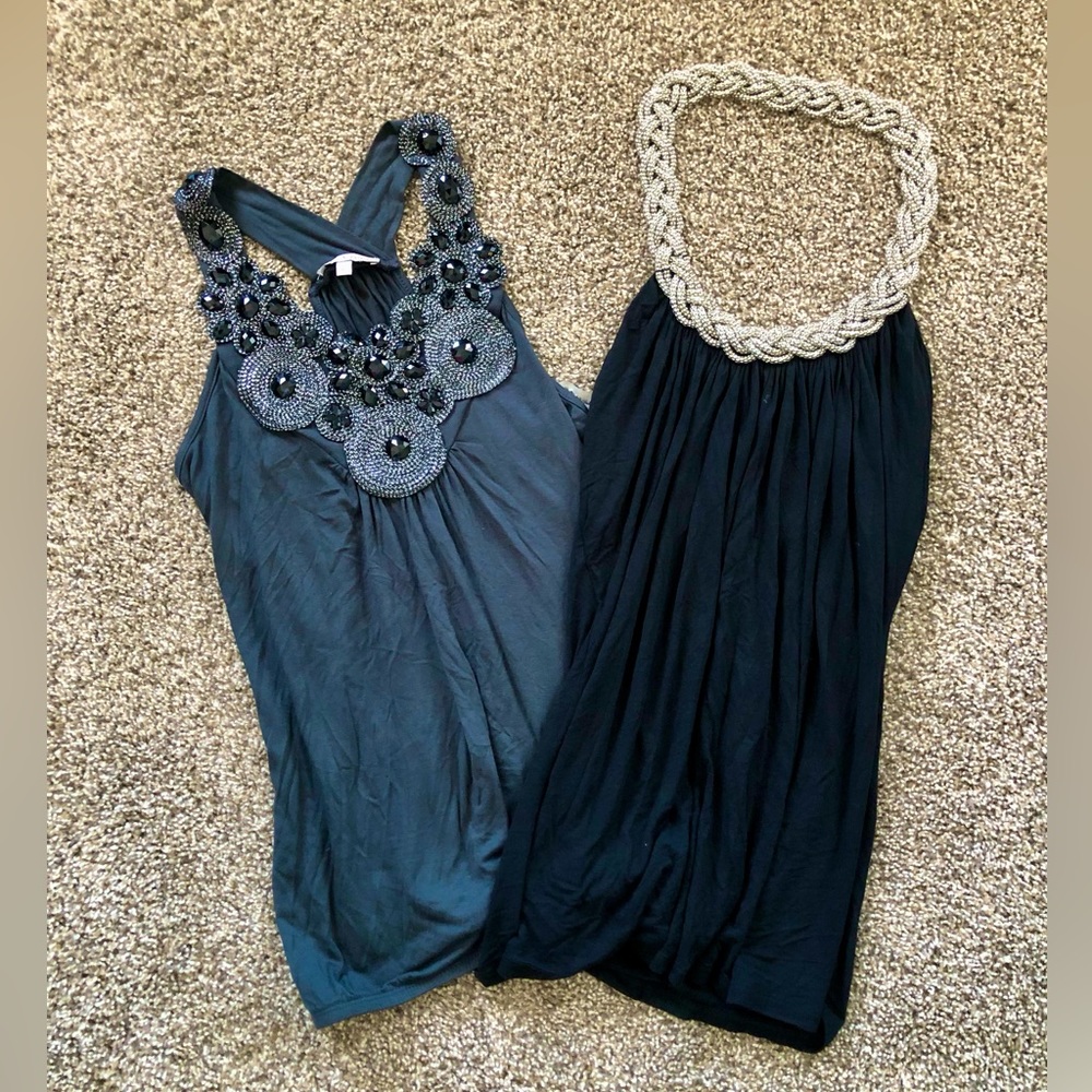 Bundle Sleeveless Dress Tops